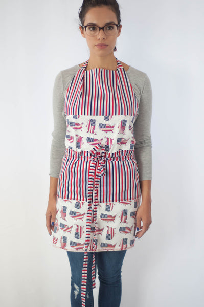 CUSTOM | Full APRON | Handmade By Latch& Skeleton | One-Of-A-Kind.