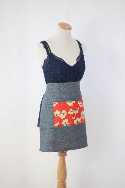 CUSTOM | Full APRON | Handmade By Latch& Skeleton | One-Of-A-Kind.