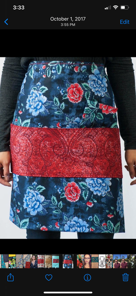 CUSTOM | Full APRON | Handmade By Latch& Skeleton | One-Of-A-Kind.